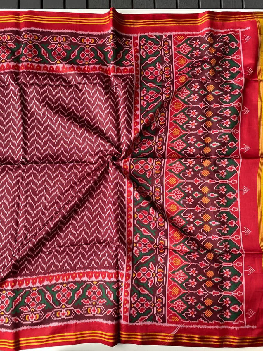 Premium Soft Pure Patola Silk Saree