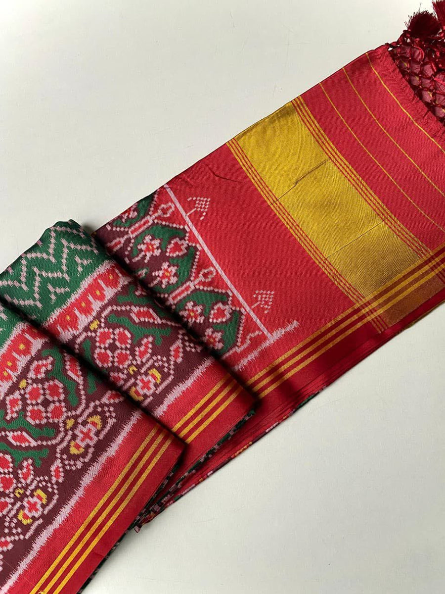 Premium Soft Pure Patola Silk Saree