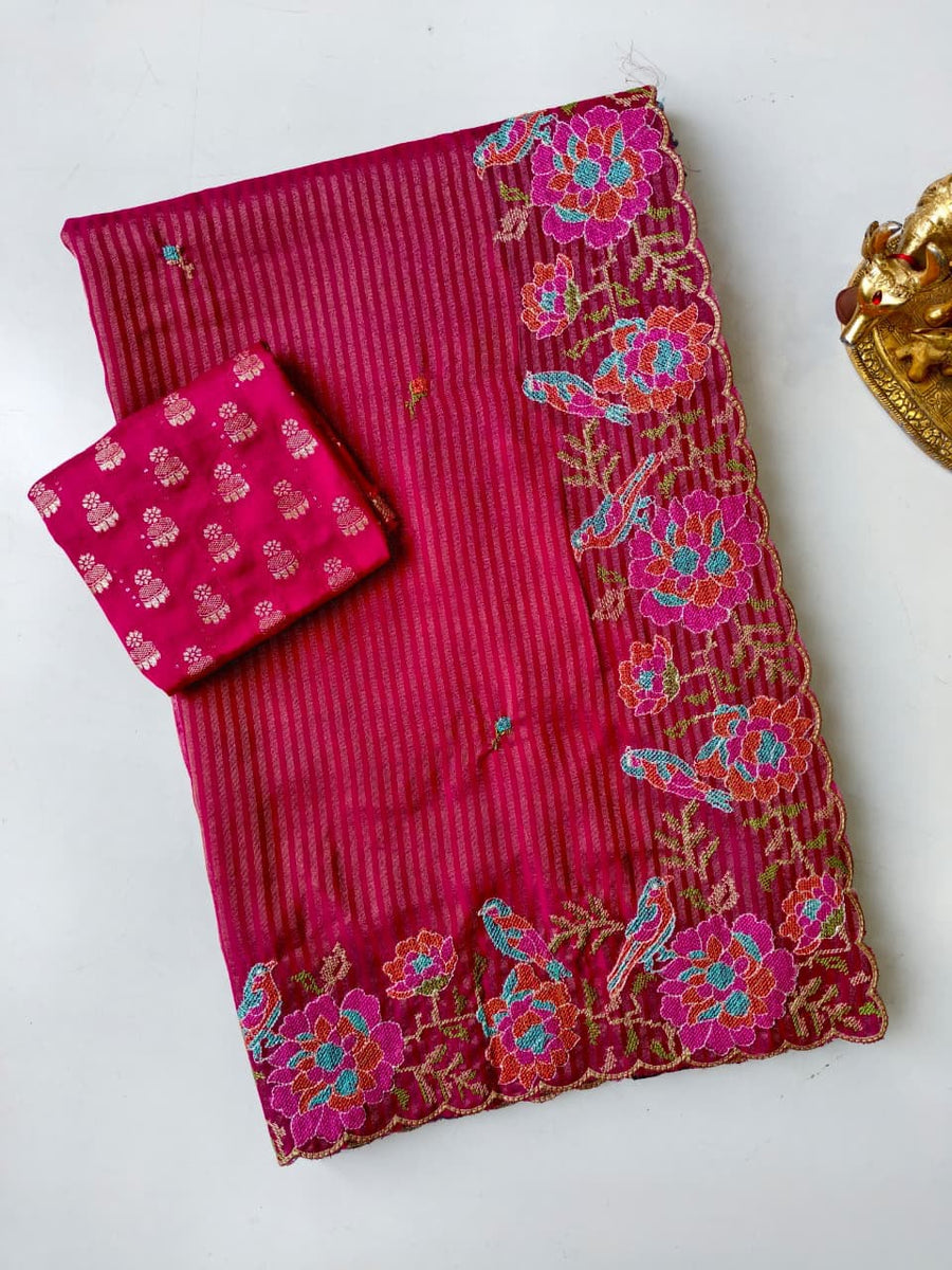 Pure chiffon sarees