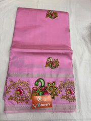 pure handloom Mangalagiri cotton-silk saree