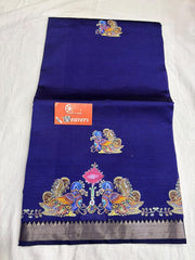 pure handloom Mangalagiri cotton-silk saree