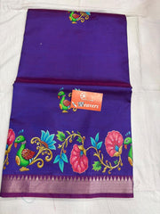 pure handloom Mangalagiri cotton-silk saree