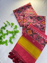 Premium Soft Pure Patola Silk Saree