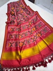 Premium Soft Pure Patola Silk Saree