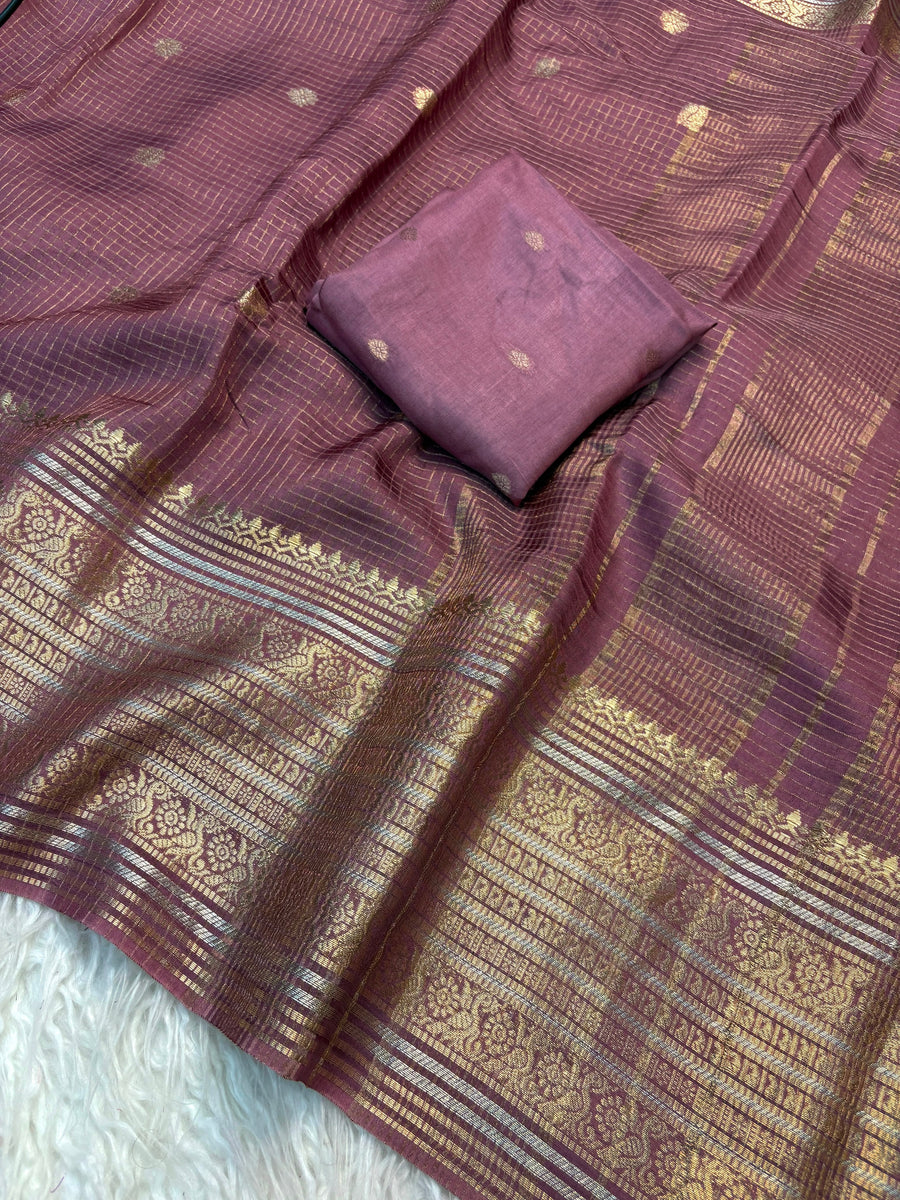 Pure viscose Russian dola saree
