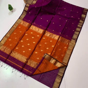 Cotton by Silk Maheswari sarees