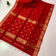 Cotton by Silk Maheswari sarees