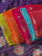 Pure soft chiffon sarees