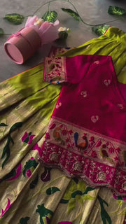 Kids Paithani Lehenga Collection