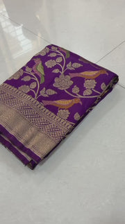 Pure Banarasi Khadi Silk Saree