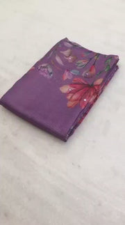 Soft Kota Chex saree