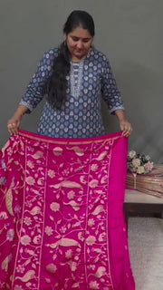 Pure khadi Georgette Sarees