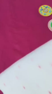 Linen-cotton saree