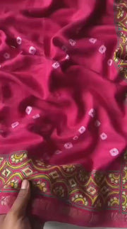 pure soft chanderi saree