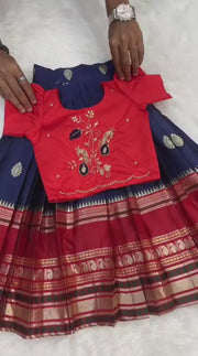 Premium Pure Silk Set for Girls