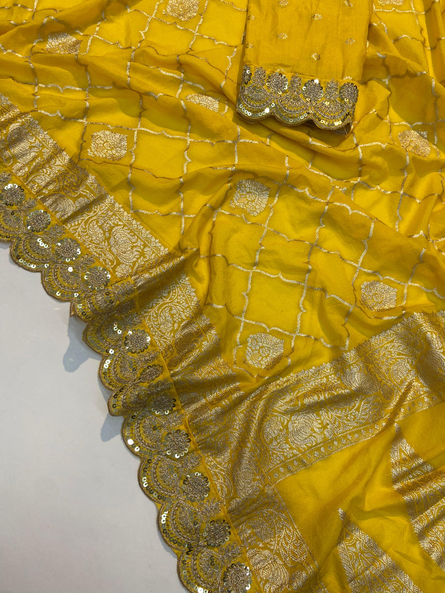 Soft Khaddi Georgette Silk - Anvitha Collections