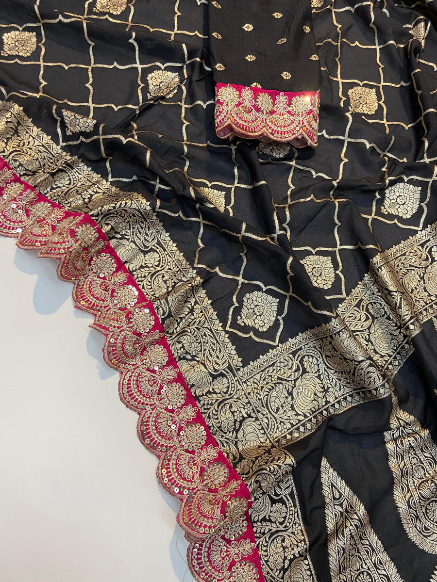 Soft Khaddi Georgette Silk - Anvitha Collections