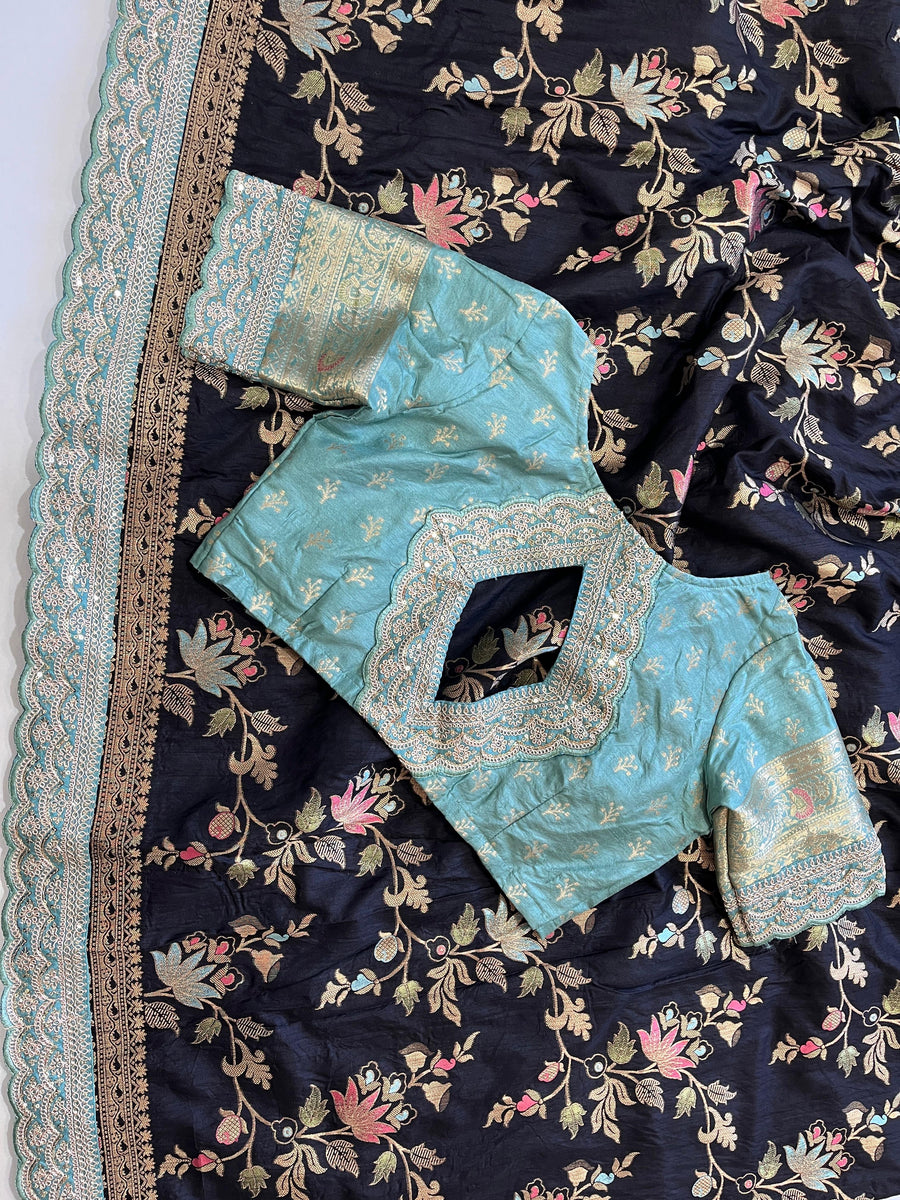 Pure Banarasi Pattu Saree - Anvitha Collections