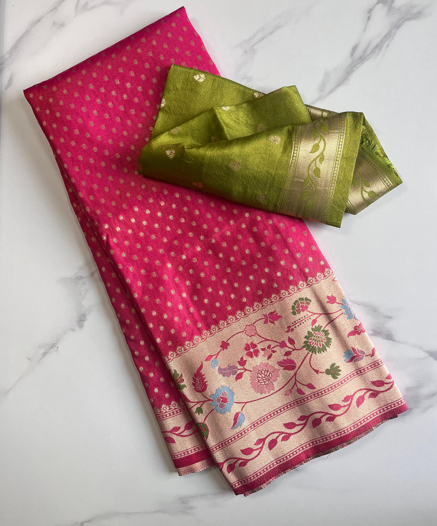 Banaras pattu weave - Anvitha Collections