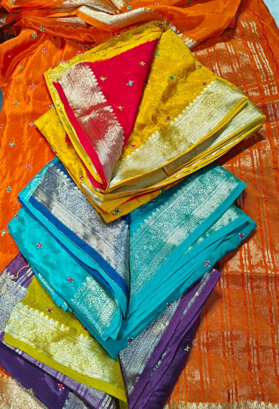 Beautiful Chinnon Saree