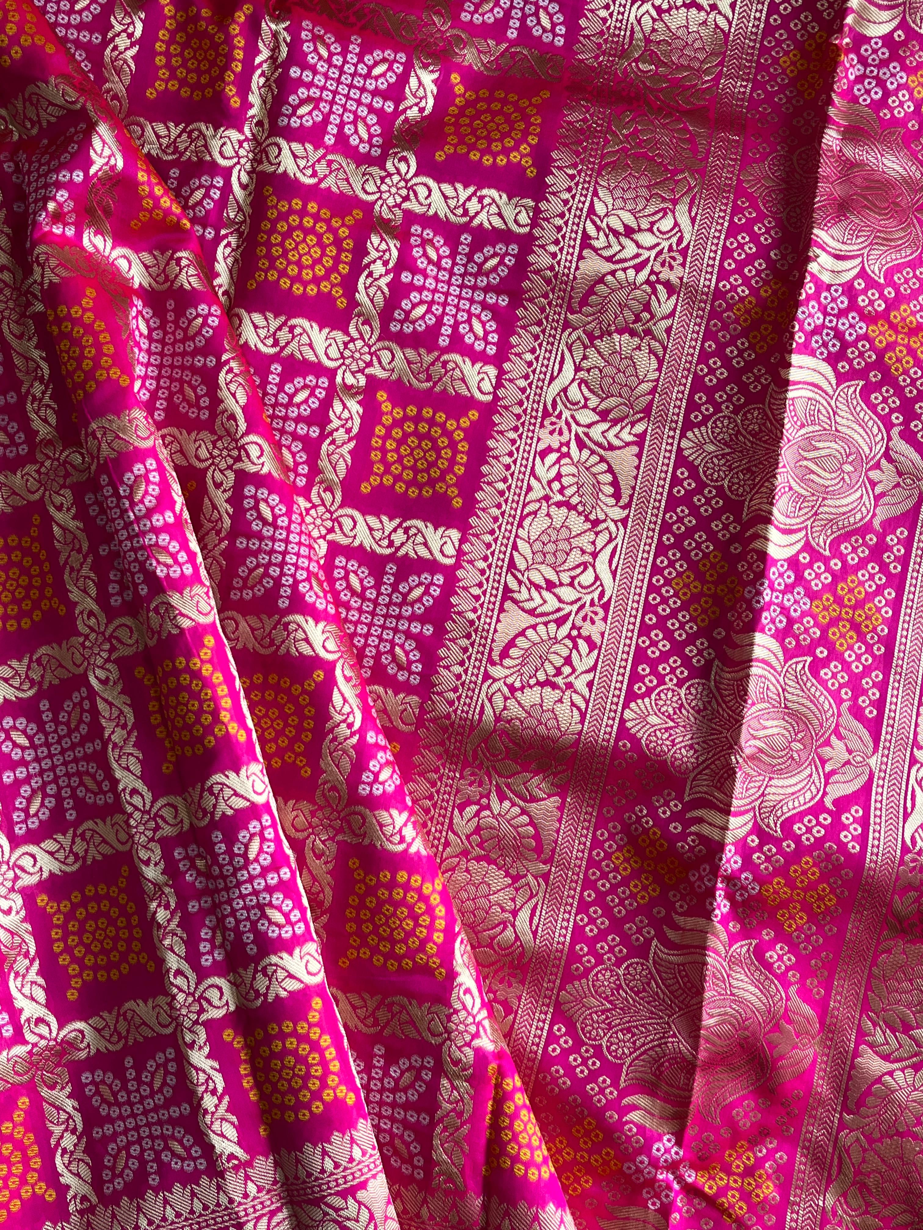 Banarasi With Bandini - Anvitha Collections