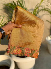 Banarasi Handloom Tissue Saree - Anvitha Collections