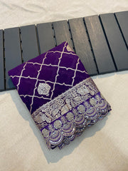 Soft Khaddi Georgette Silk - Anvitha Collections