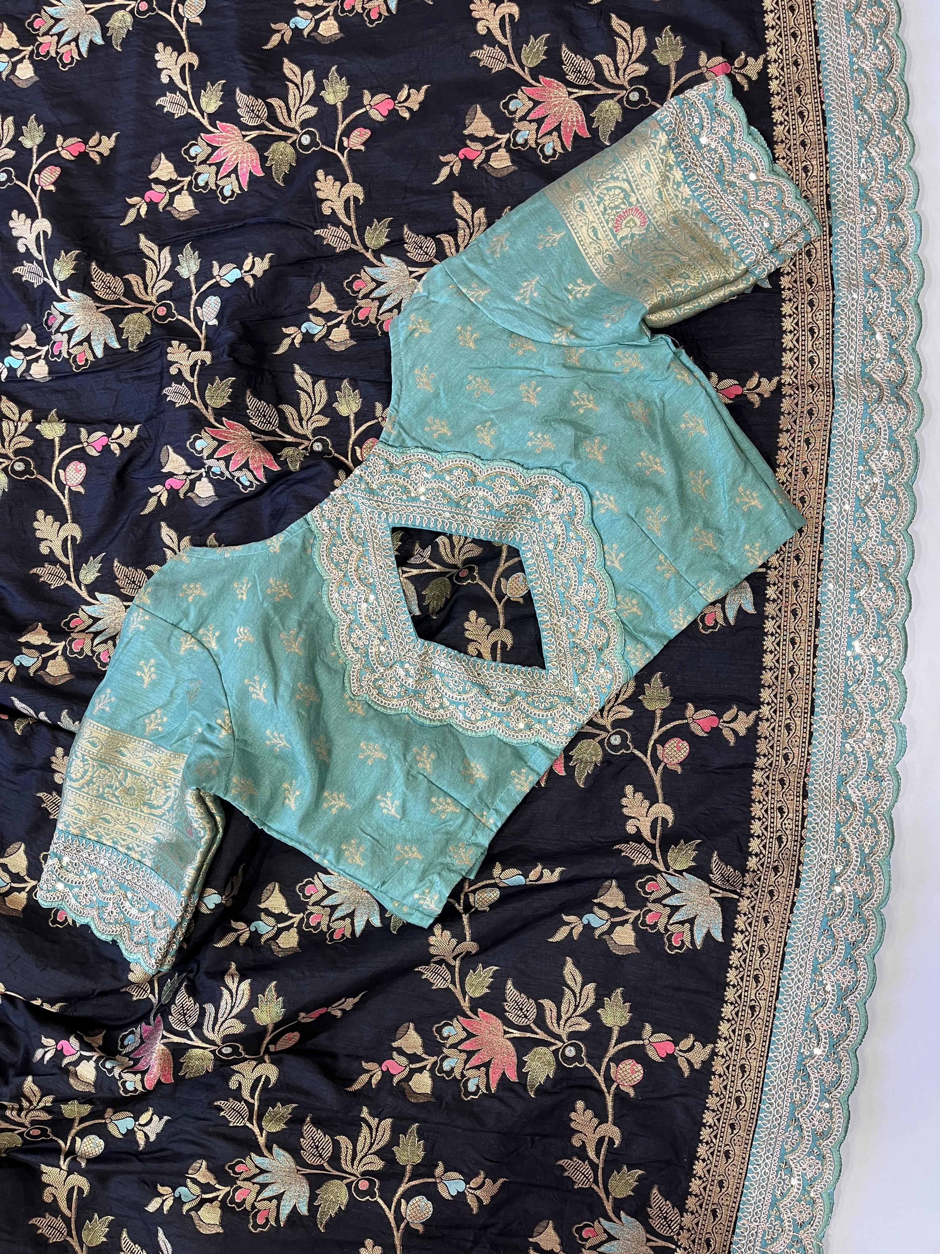 Pure Banarasi Pattu Saree - Anvitha Collections