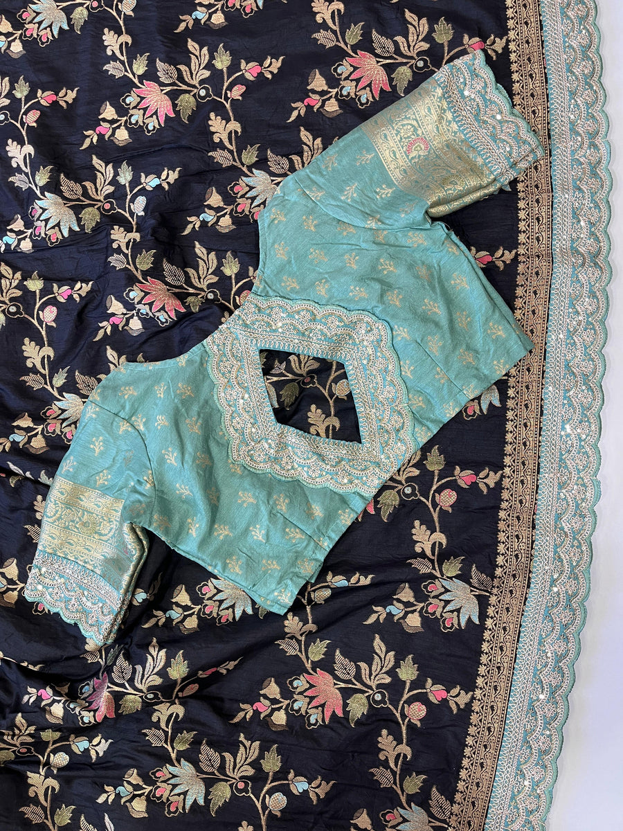 Pure Banarasi Pattu Saree - Anvitha Collections