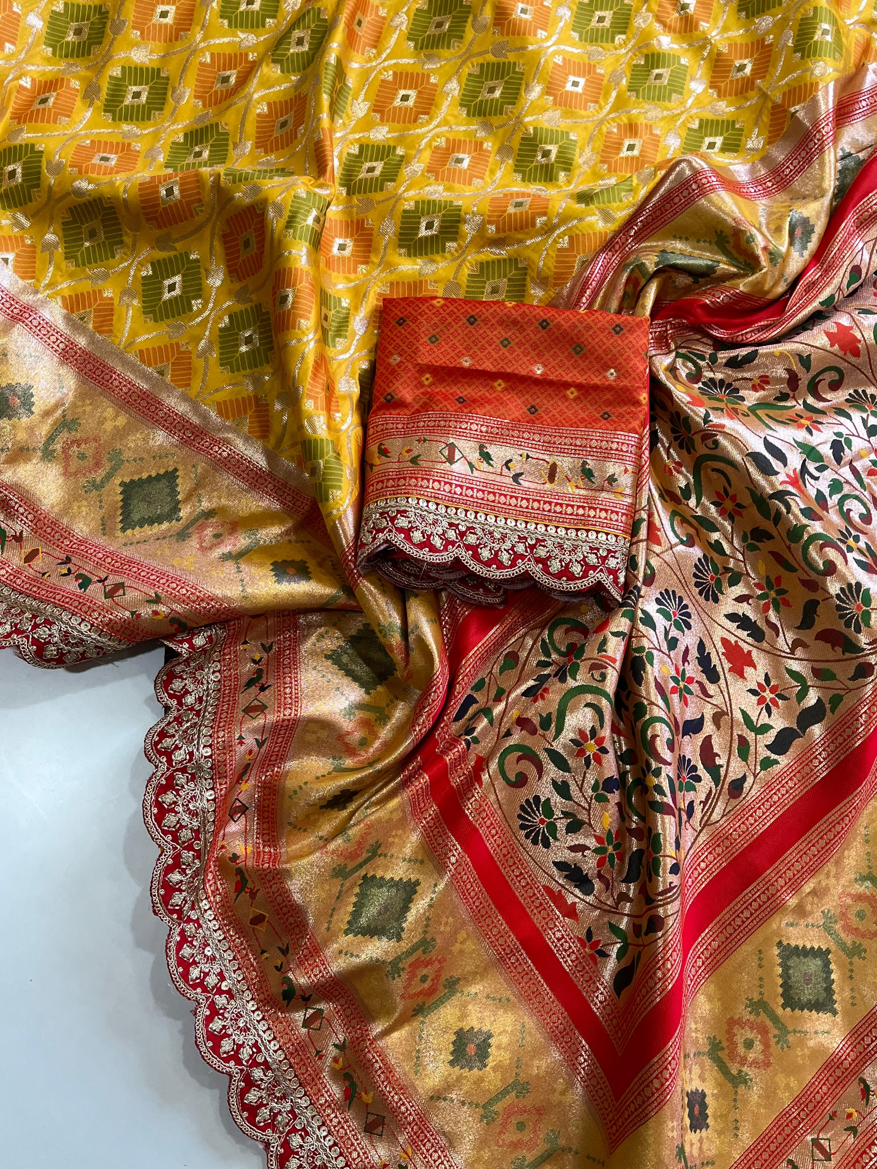 Banaras Pattu saree - Anvitha Collections