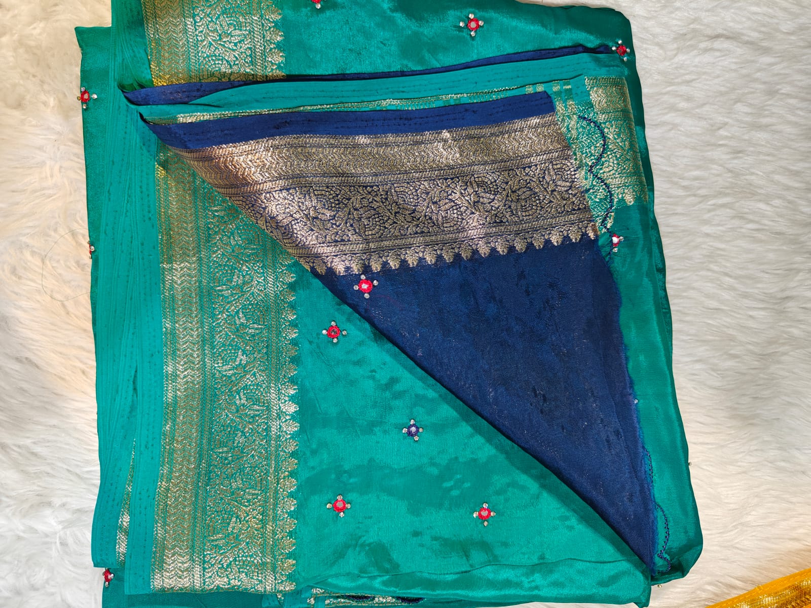 Beautiful Chinnon Saree