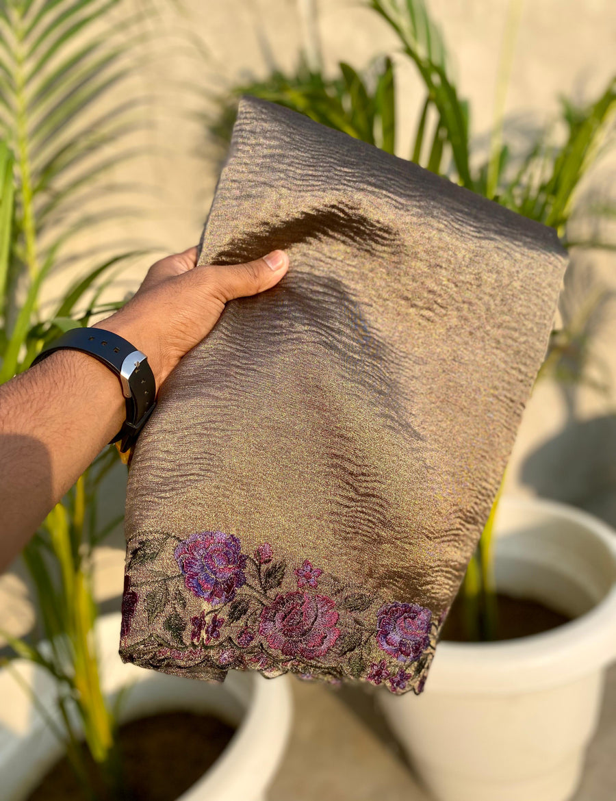 Banarasi Handloom Tissue Saree - Anvitha Collections