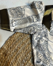 Kalamkari Print Gown