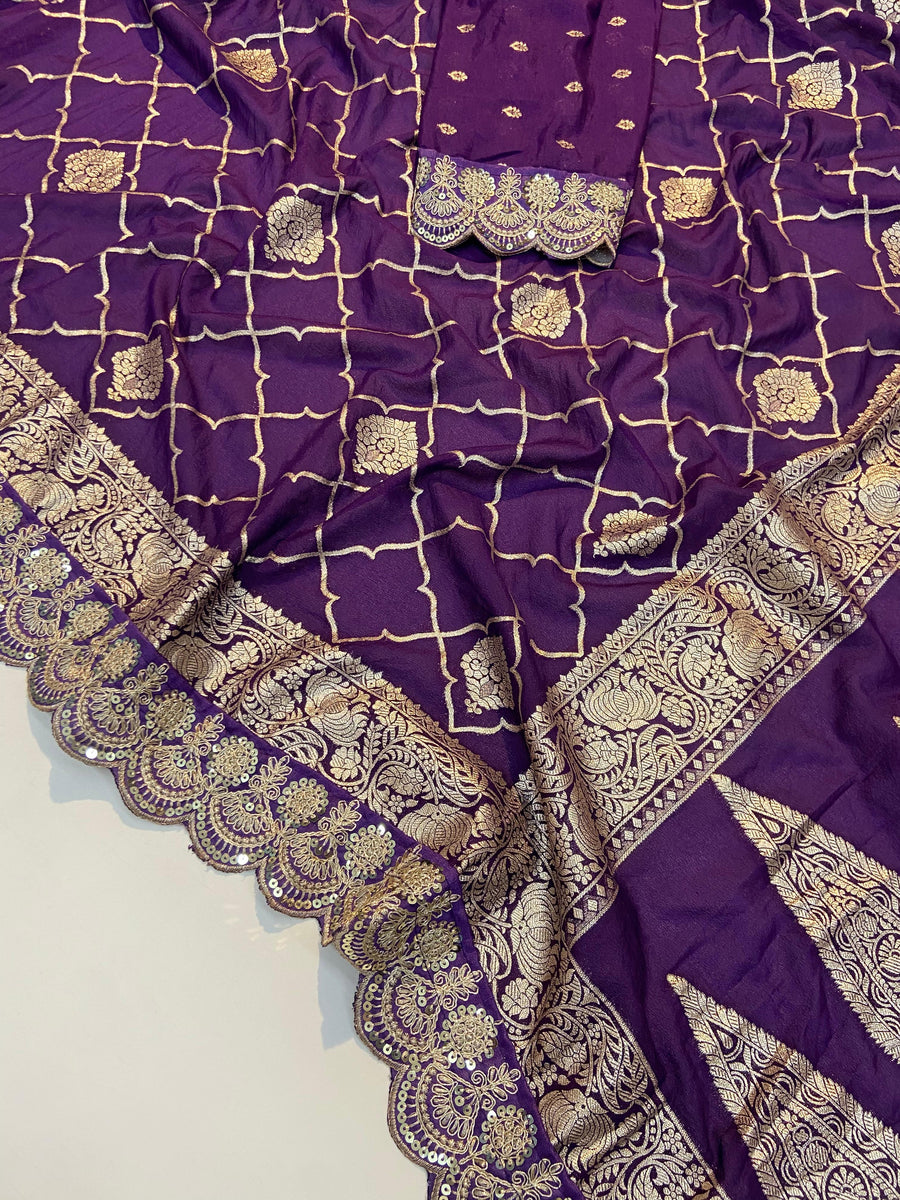 Soft Khaddi Georgette Silk - Anvitha Collections