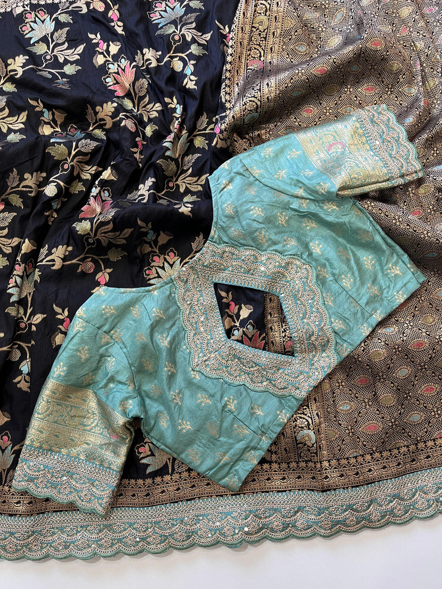 Pure Banarasi Pattu Saree - Anvitha Collections