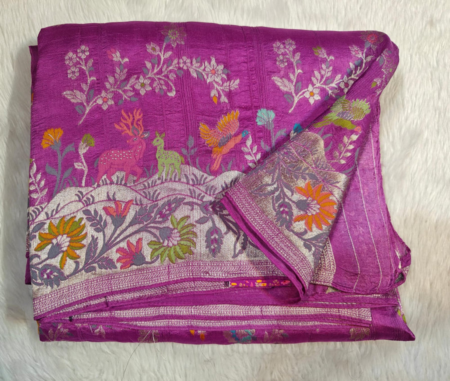 Pure Khadi Silk Saree - Anvitha Collections