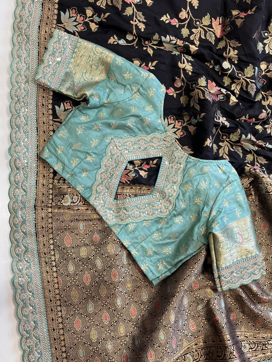Pure Banarasi Pattu Saree - Anvitha Collections