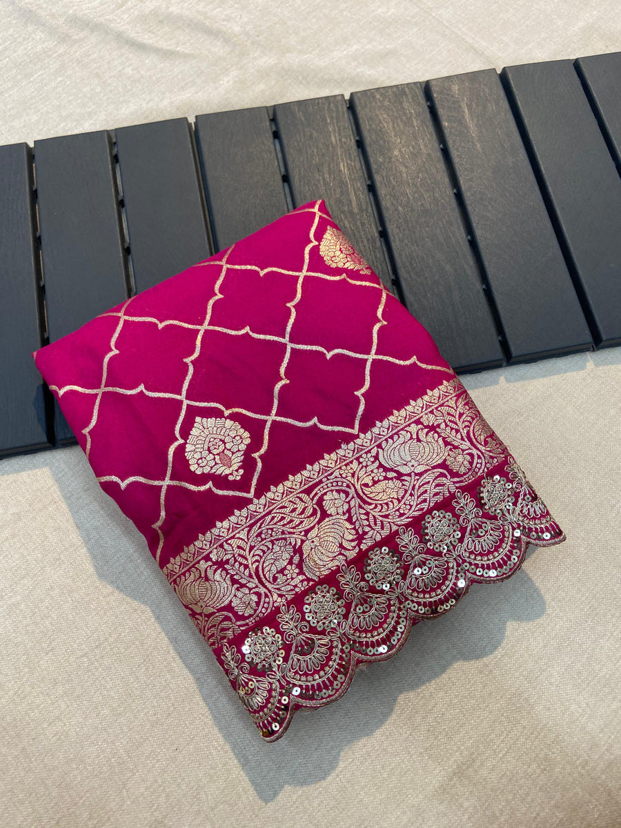 Soft Khaddi Georgette Silk - Anvitha Collections