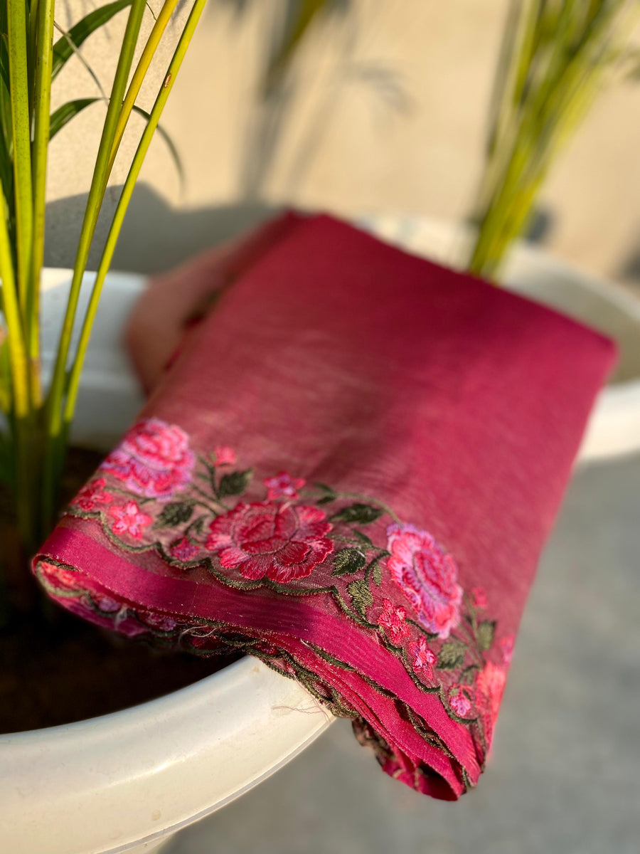 Banarasi Handloom Tissue Saree - Anvitha Collections