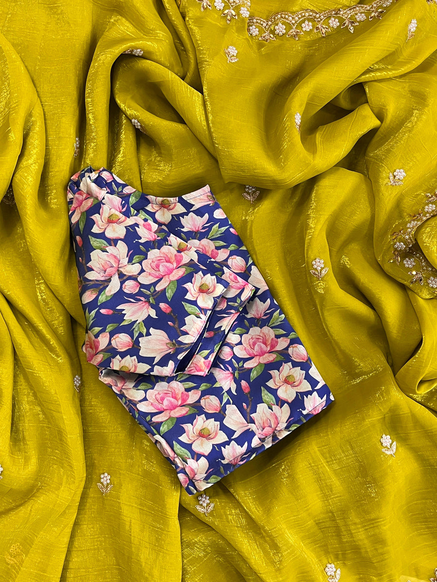 Premium Space Silk Saree - Anvitha Collections